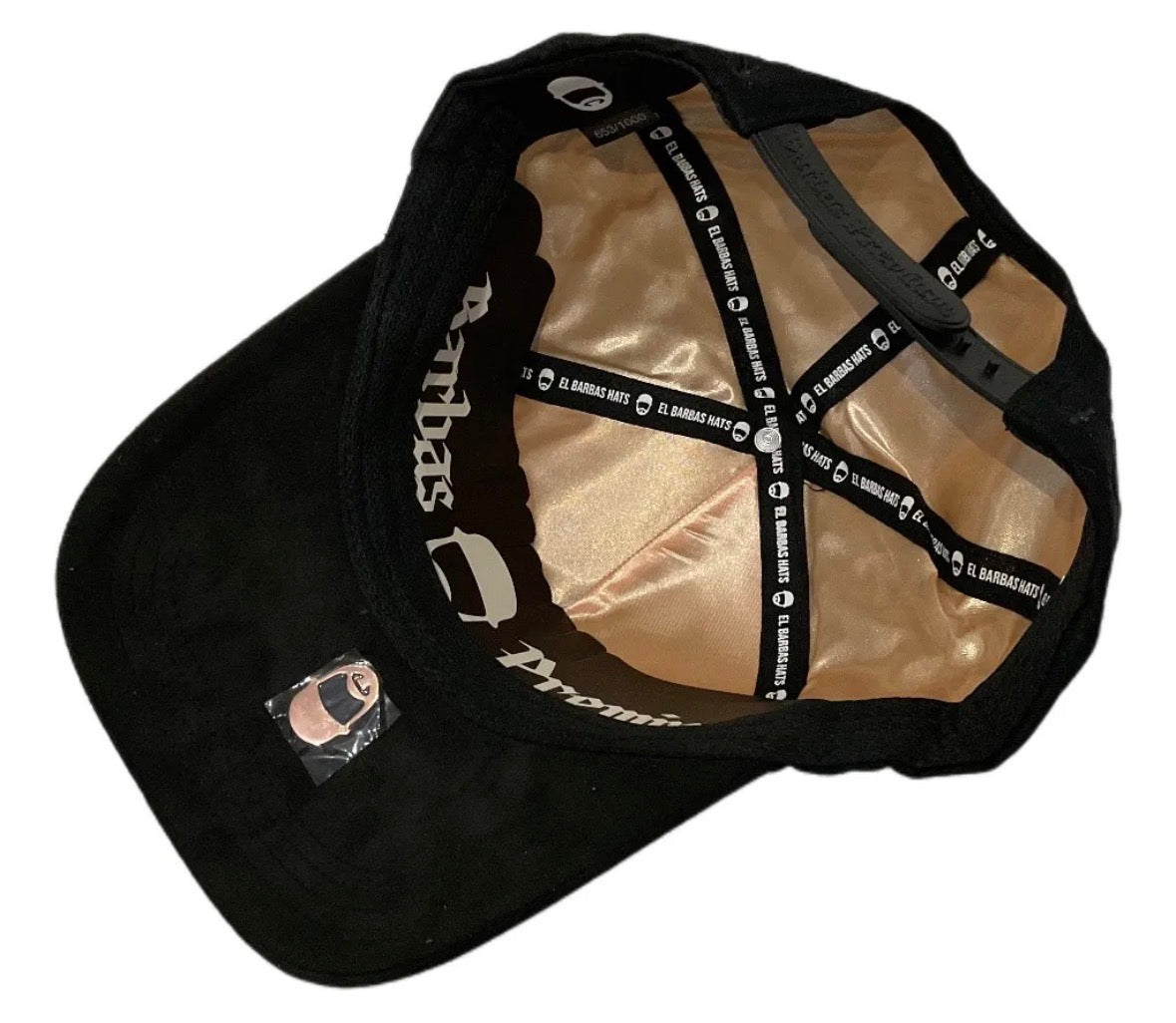 Barbas Hats Chrome Rose Gold