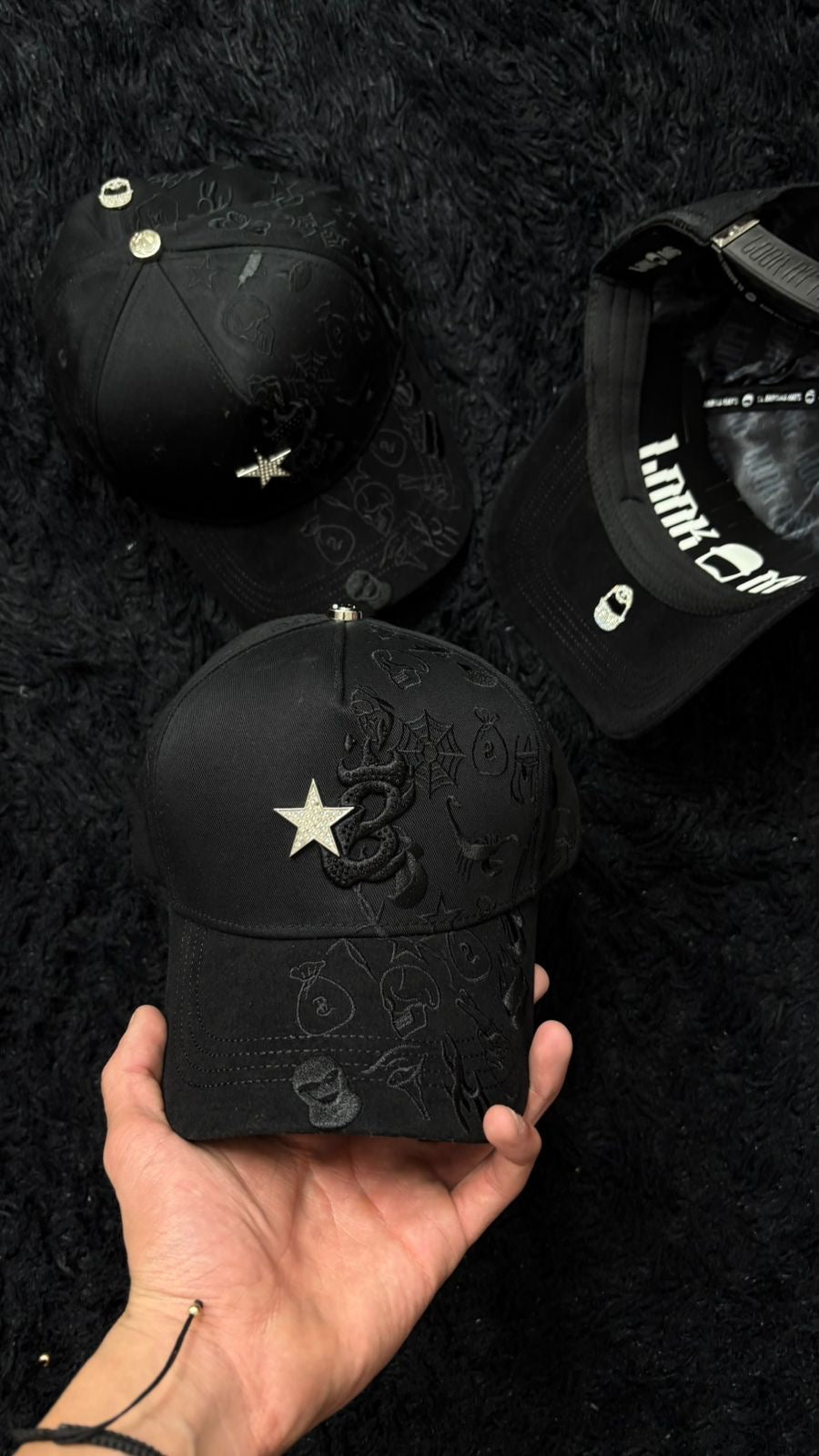 Barbas Hats B Star Graffiti