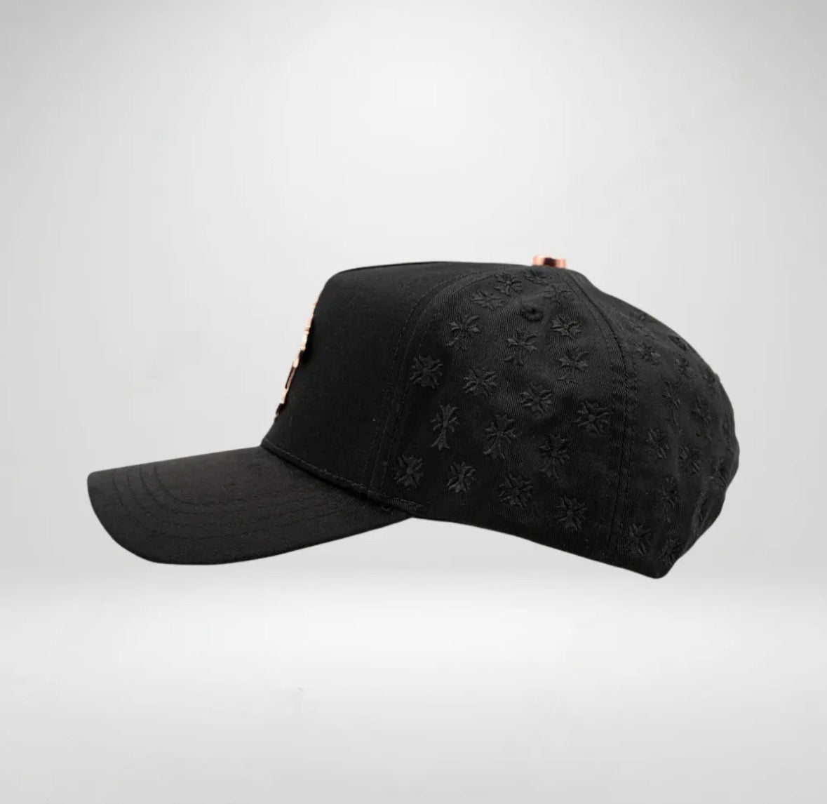 Barbas Hats Chrome Rose Gold