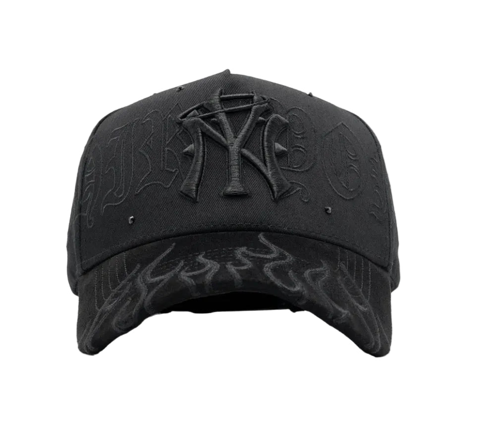 31 Hats Crystals NY Flames
